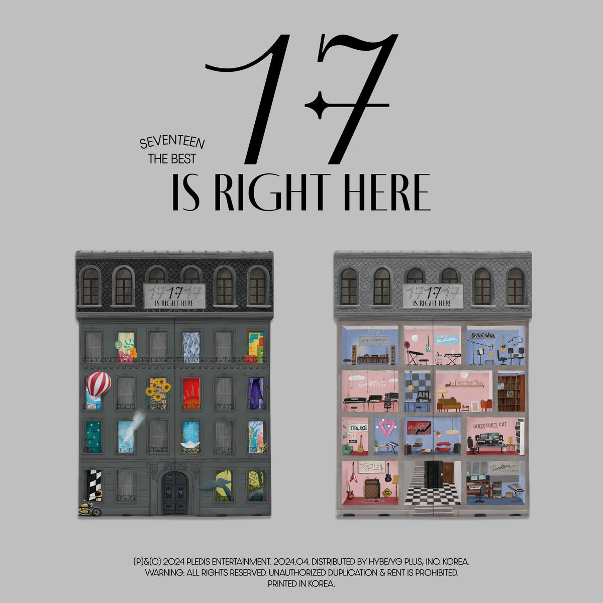 SEVENTEEN - BEST ALBUM - 17 IS RIGHT HERE – SarangHello LLC