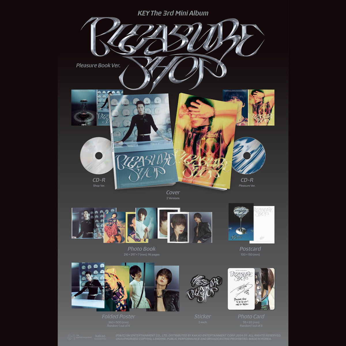K-POP・アジア pleasure shop shinee key book ver 2 KEY (SHINee) - 3rd Mini Album [Pleasure Shop] (Photobook Ver.) (2 Vers