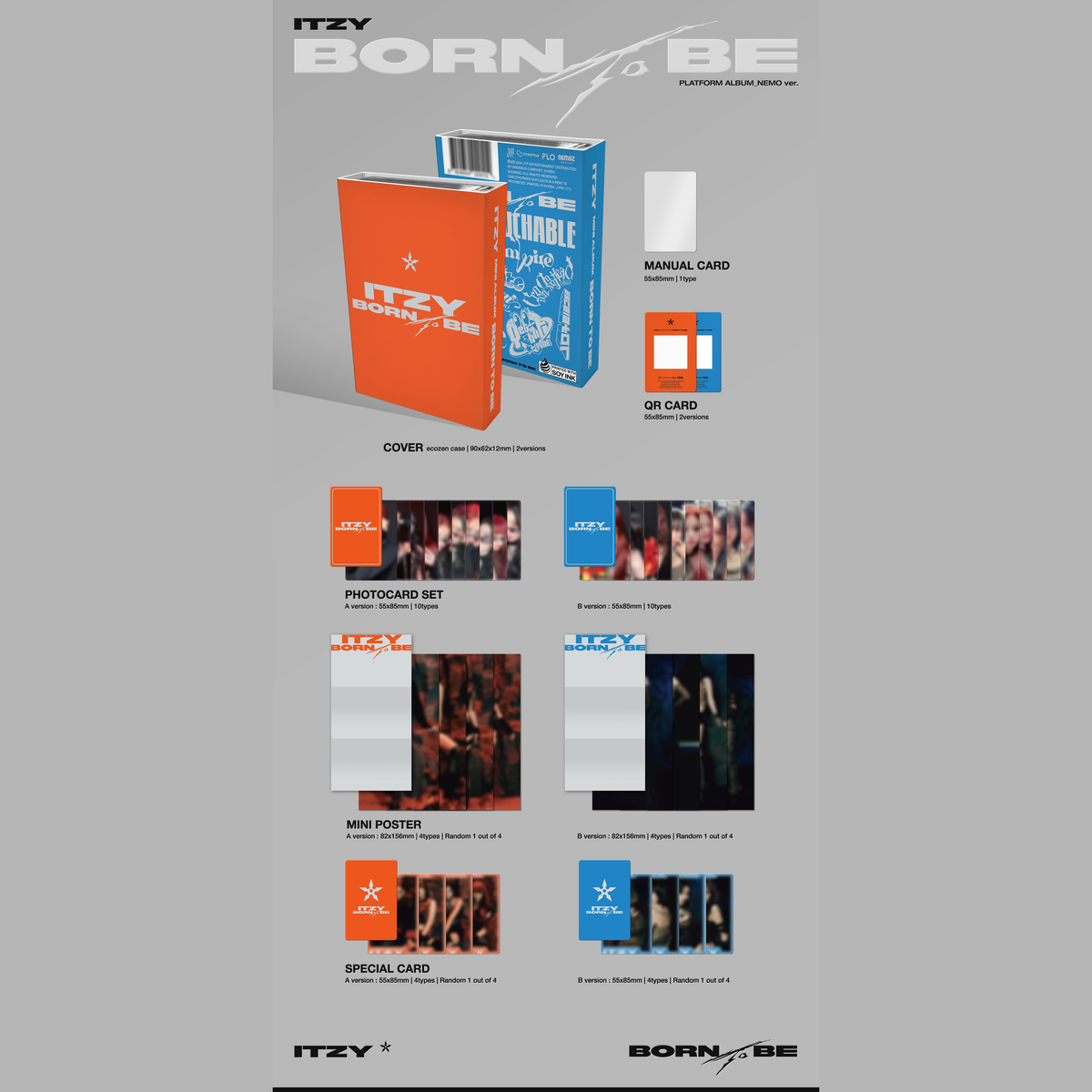 ITZY 2nd Full Album BORN TO BE NEMO Version SarangHello LLC itzy-2nd-full-album-born-to-be-nemo-version-saranghello-llc