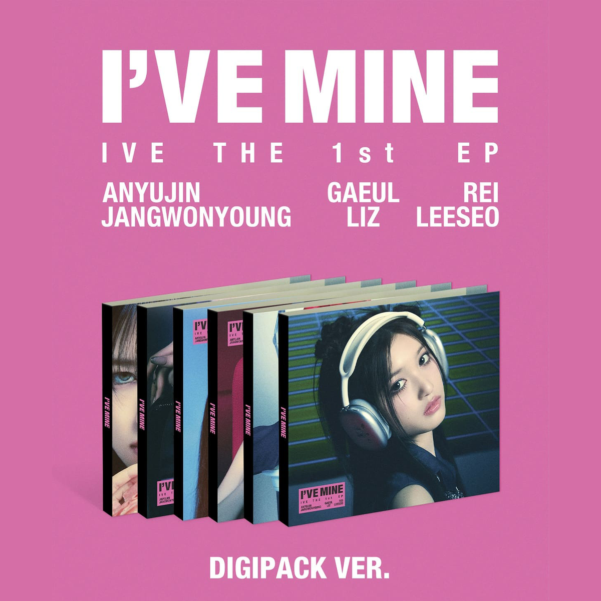 IVE - 1st EP Album - I'VE MINE - Digipack Version - Limited