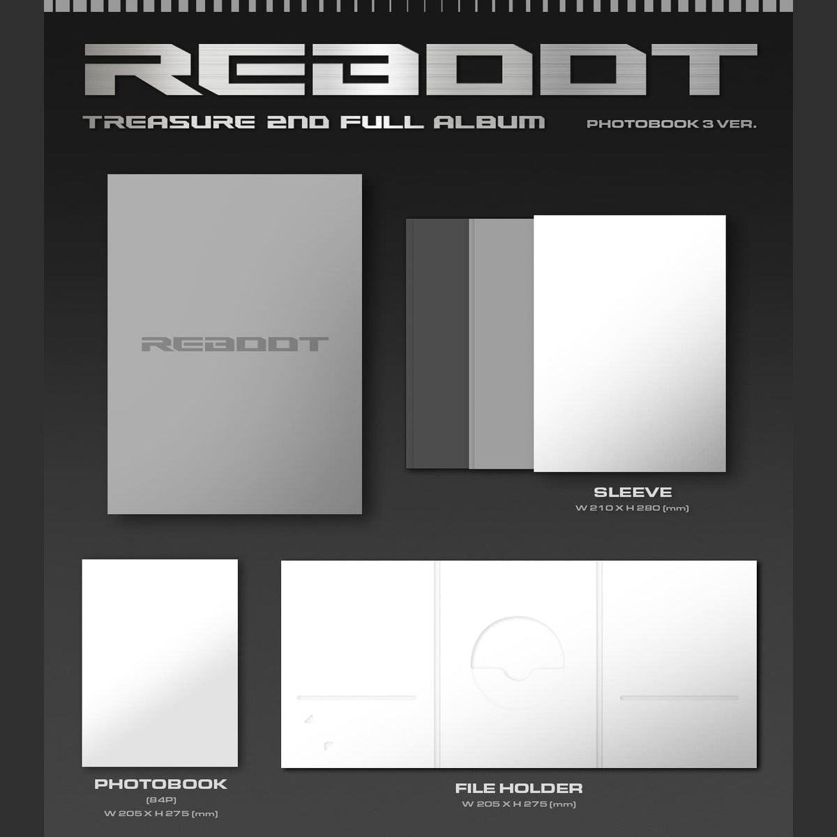 TREASURE - 2nd Full Album - REBOOT - Photobook Version – SarangHello