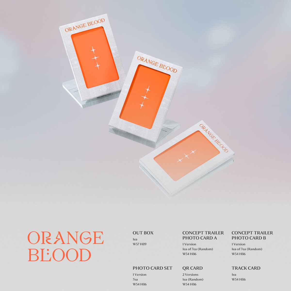 ENHYPEN - [ORANGE BLOOD] (5th Mini Album WEVERSE ALBUMS Version) –