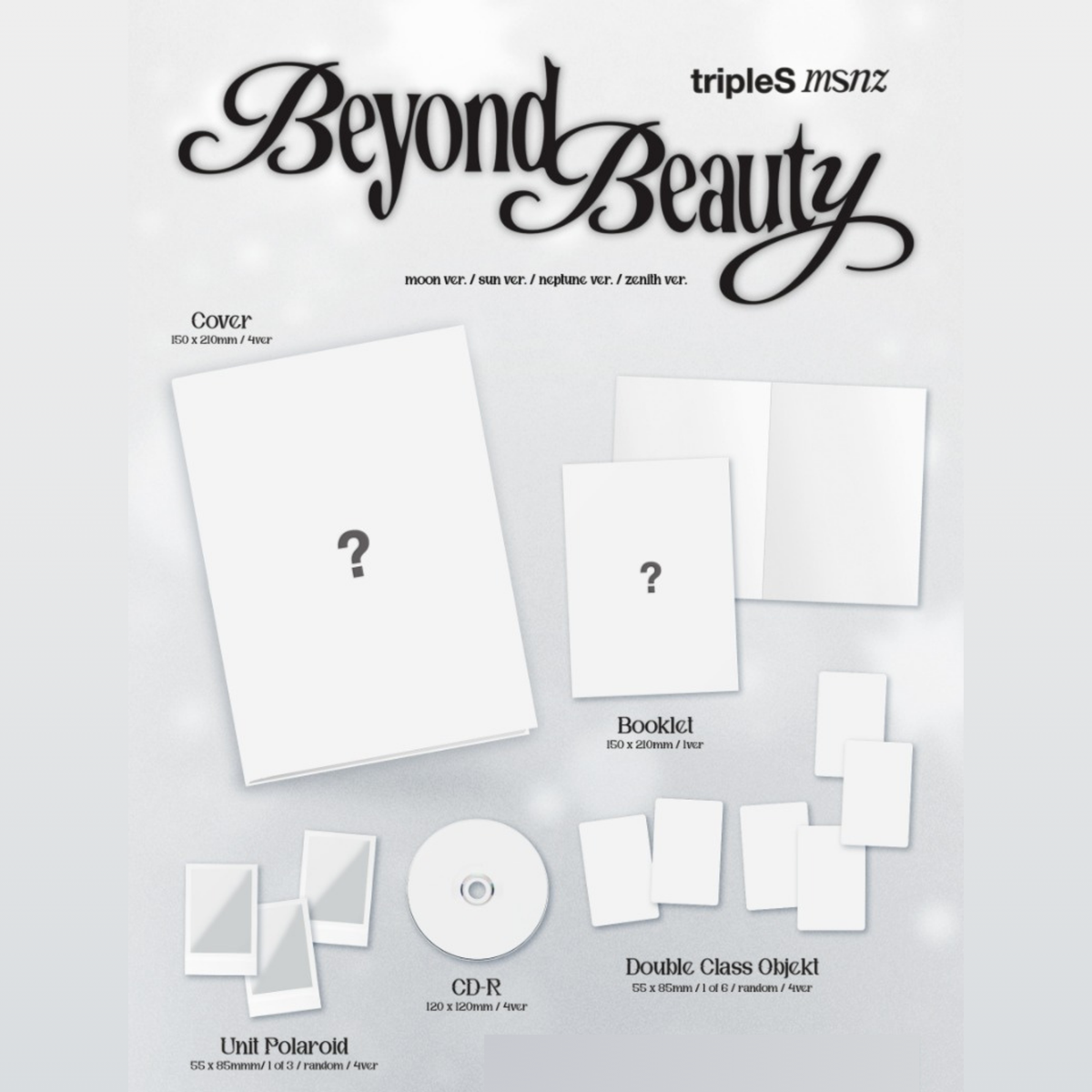 tripleS msnz OMA bb301 未開封 15枚 트리플에스 | TRIPLES [ MSNZ BEYOND BEAUTY ] - Music Plaza