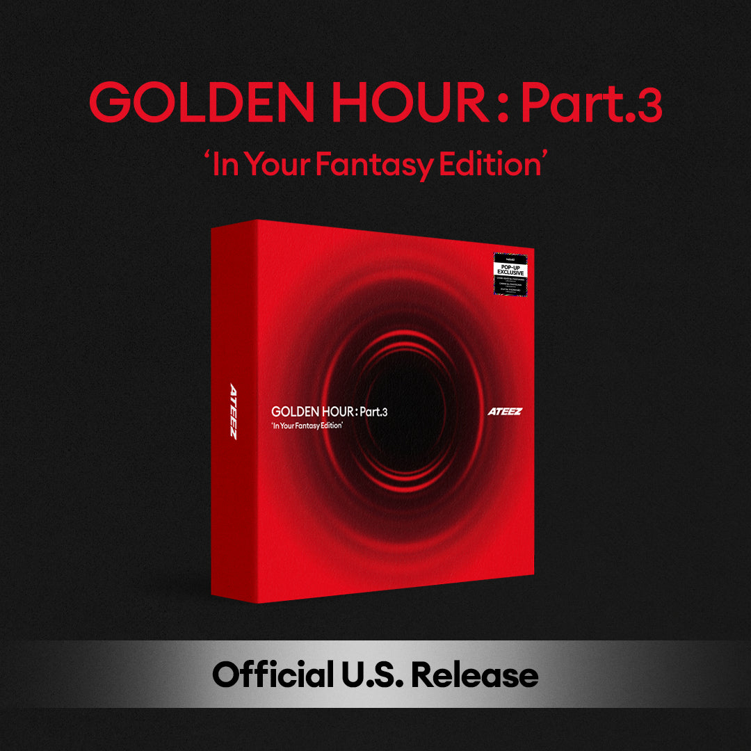 ATEEZ - GOLDEN HOUR: PART 3 - IN YOUR FANTASY EDITION + POP-UP