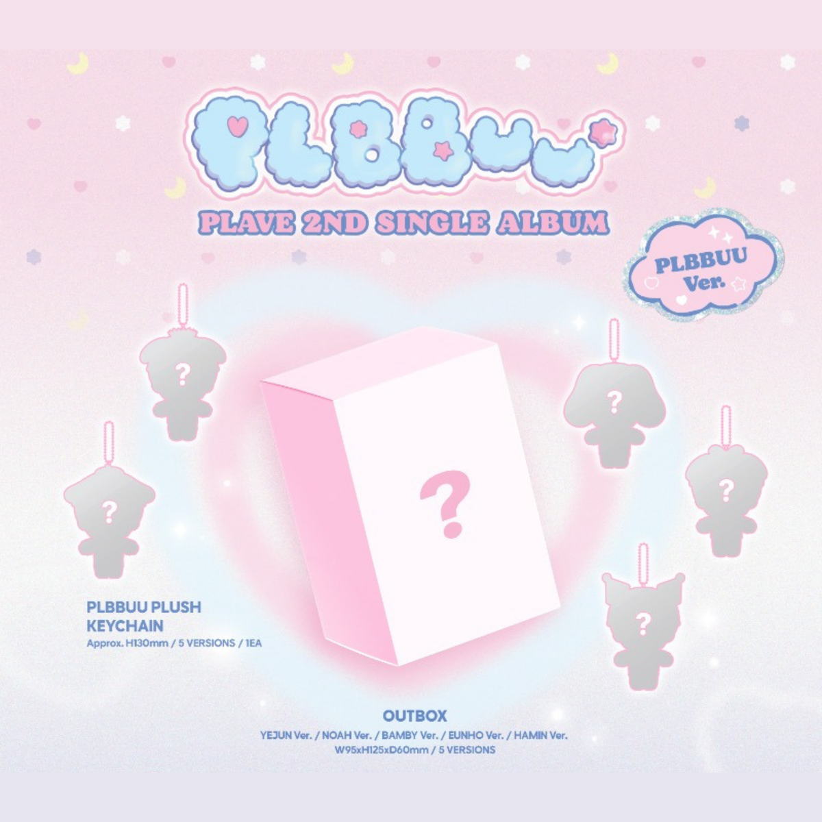 PLAVE - 2nd Single Album - PLBBUU - PLBBUU Version (Random