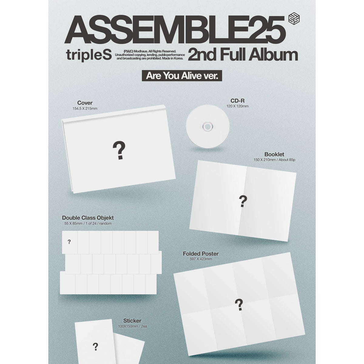 TRIPLES - 2nd Full Album - ASSEMBLE25 - Standard Version