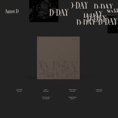 [PRE-ORDER] AGUST D - 1st Album - D-DAY - LP Version
