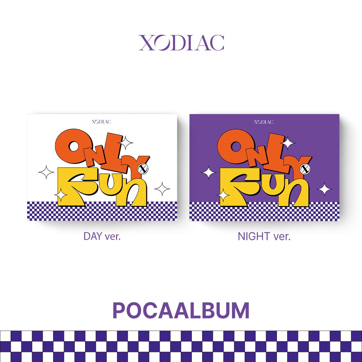 PRE-ORDER] XODIAC - 1st Single Album - ONLY FUN - POCA ALBUM +