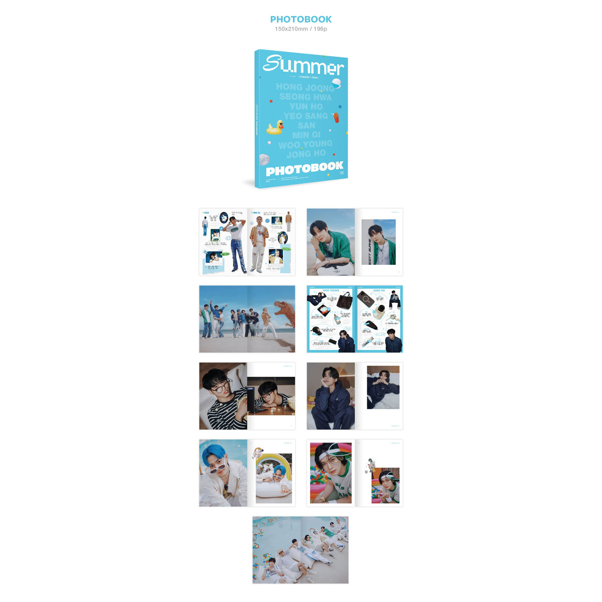 ATEEZ - 2023 SUMMER PHOTO BOOK – SarangHello