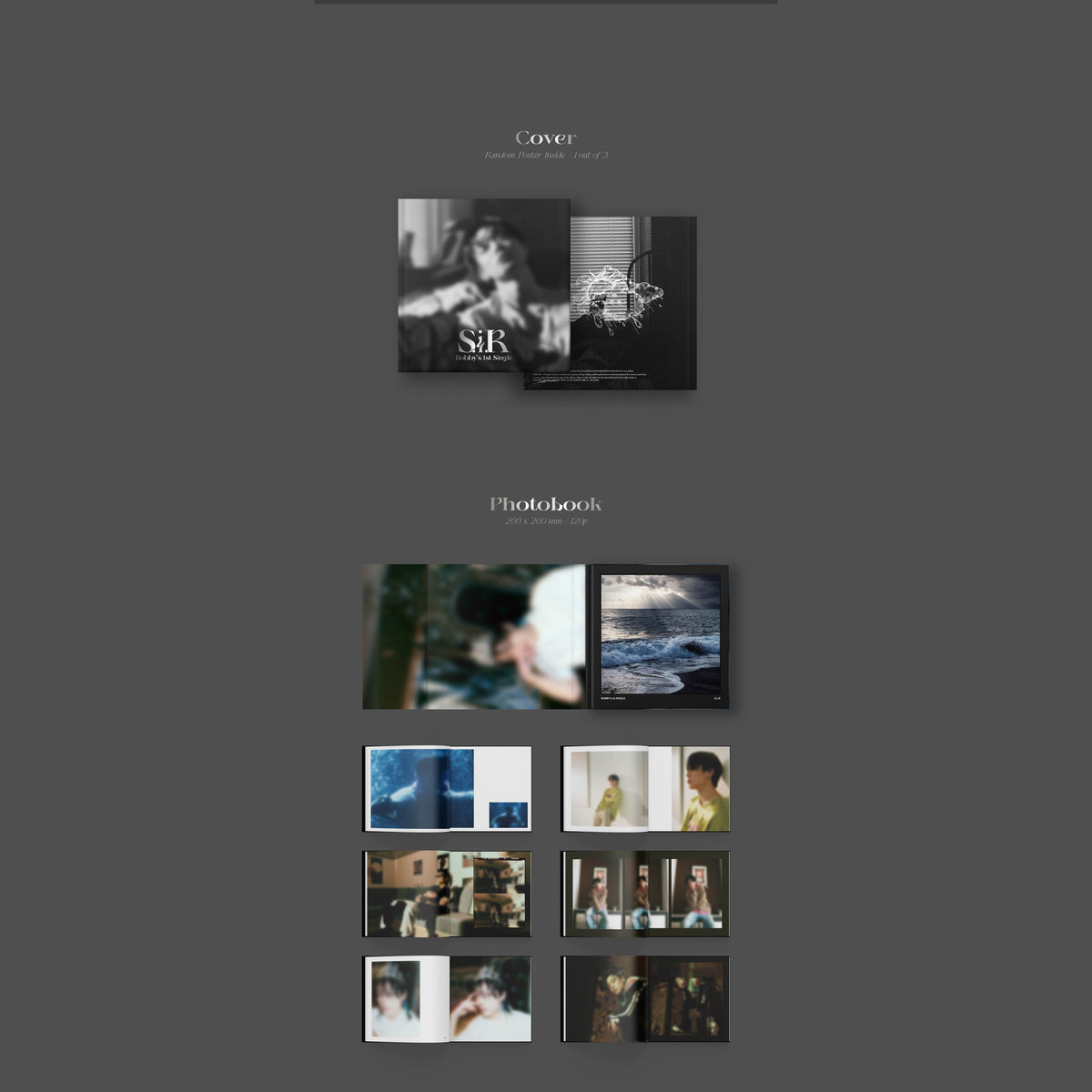 BOBBY (iKON) - 1st Single Album - S.I.R – SarangHello LLC