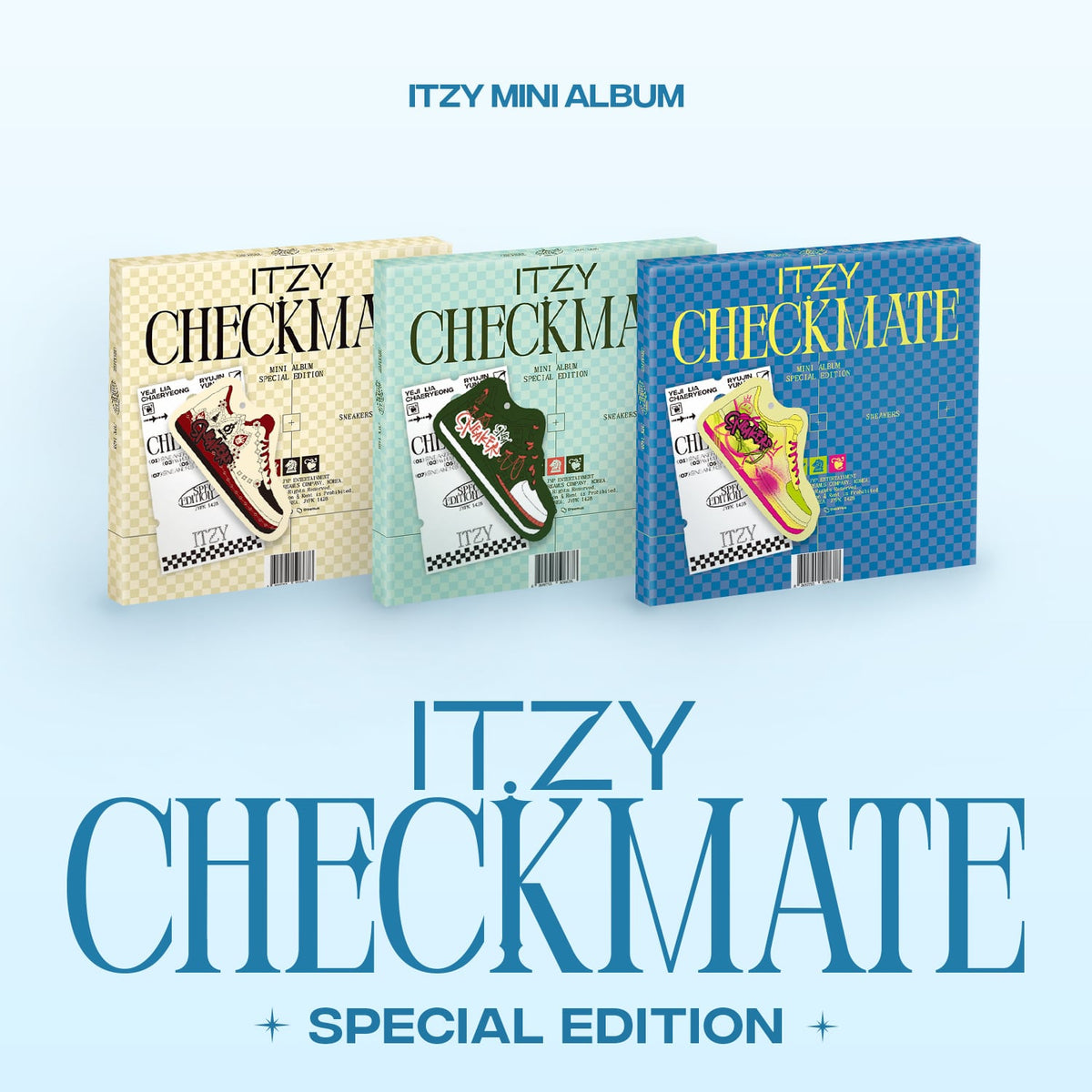 ITZY - [CHECKMATE] Mini Album STANDARD Edition CHAERYEONG Version