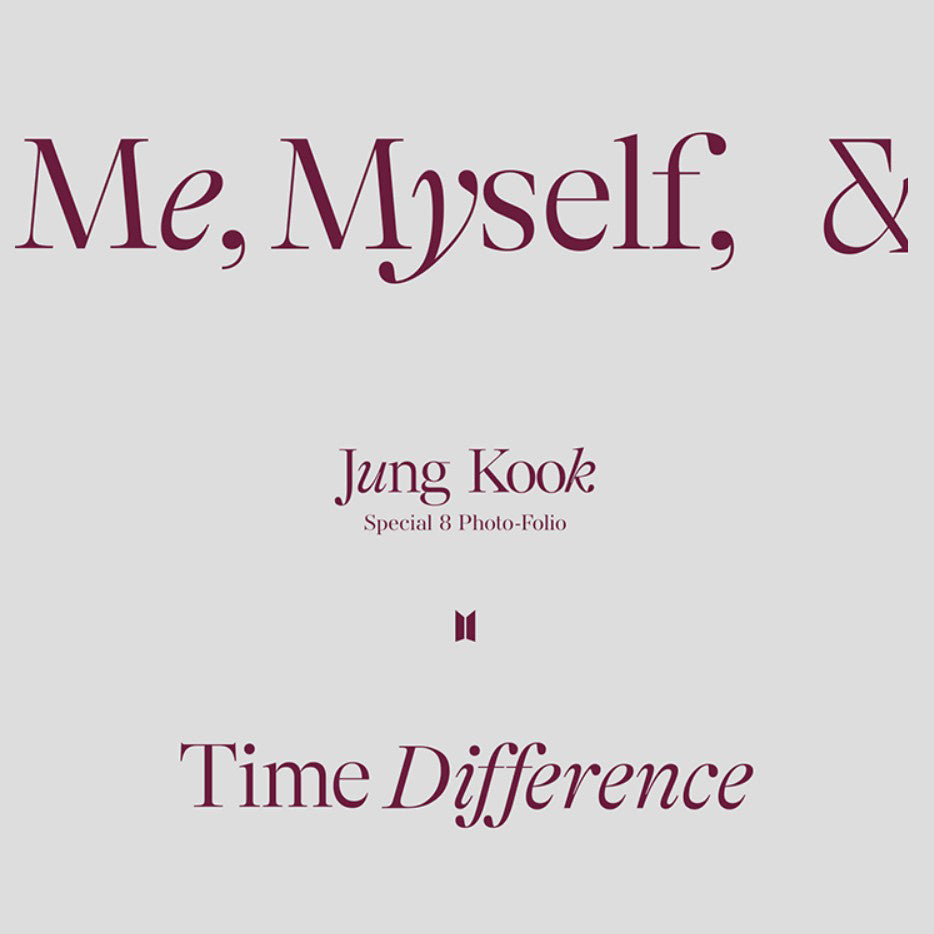 JUNGKOOK - SPECIAL 8 PHOTO-FOLIO ME, MYSELF, AND JUNGKOOK 'TIME