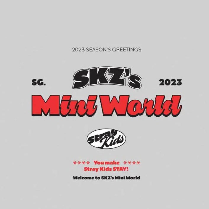 [STRAY KIDS] 2023 Season's Greetings [SKZ'S Mini World] 4 CUT Photo