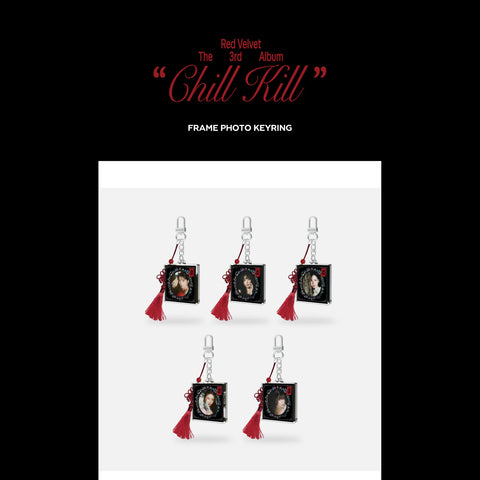 RED VELVET - CHILL KILL - SOLID PHOTO KEYRING