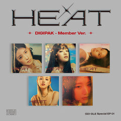 (G)I-DLE - Special EP Album - EP 1: HEAT - Digipak Version - MEMBER