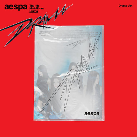 AESPA - 4th Mini Album - DRAMA - US Version + Warner Music Group 