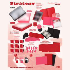 [PRE-ORDER] TWICE - 14th Mini Album - STRATEGY - Standard