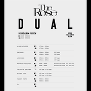 THE ROSE - 2nd Full Album - DUAL - Deluxe Box Version