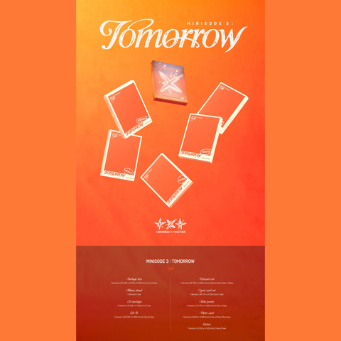 TOMORROW X TOGETHER - 6th Mini Album - MINISODE 3: TOMORROW - LIGHT VERSION