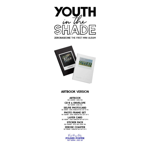 ZEROBASEONE (ZB1) - 1st Mini Album - YOUTH IN THE SHADE