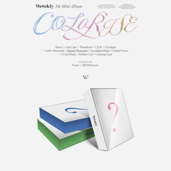 WEEEKLY - 5th Mini Album - ColoRise + SPECIAL PHOTO CARD