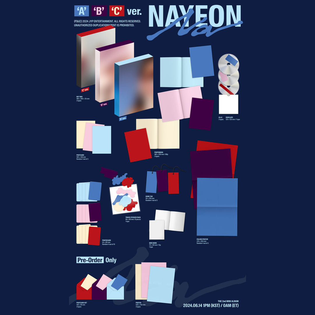 Nayeon bundle (4 pcs) high quality