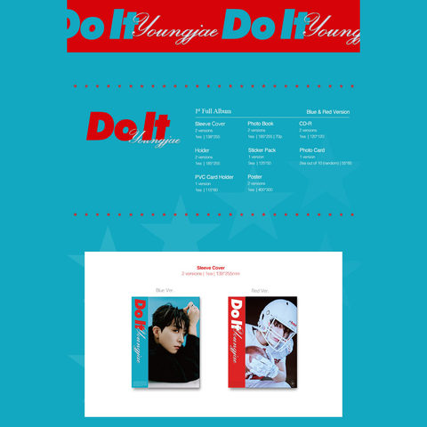 YOUNGJAE (GOT7) - 1st Full Album - DO IT