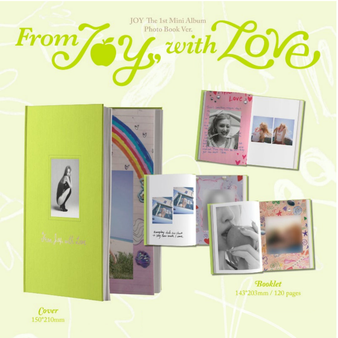 JOY (RED VELVET) - 1st Mini Album - FROM JOY, WITH LOVE