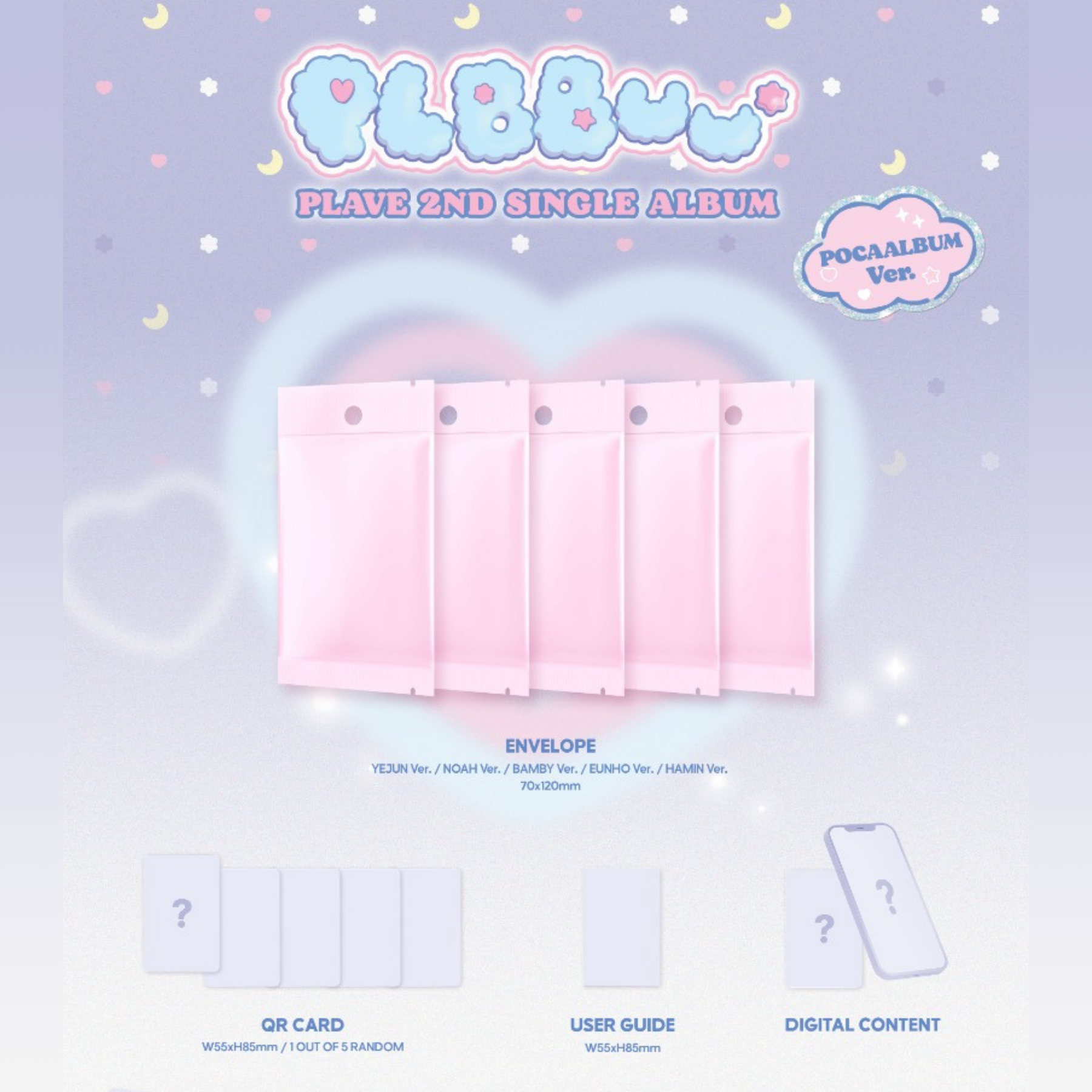 PLAVE - 2nd Single Album - PLBBUU - POCA ALBUM Version