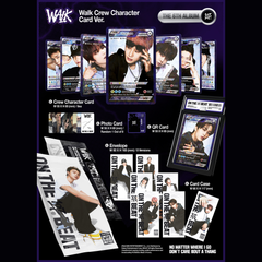 NCT 127 - 6th Album - WALK - Walk Crew Character Card Version