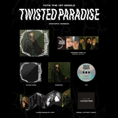 YUTA (NCT) - 1st Single Album - TWISTED PARADISE
