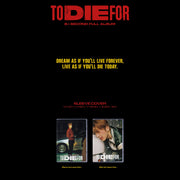 B.I - 2nd Album - TO DIE FOR