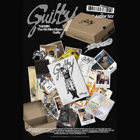 TAEMIN (SHINee) - 4th Mini Album - GUILTY - Box Version