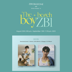 [PRE-ORDER] ZEROBASEONE (ZB1) - DICON VOLUME N°15 - ZEROBASEONE: The beach boy - Member Version