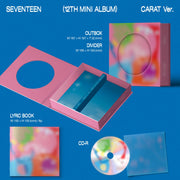 SEVENTEEN - 12th Mini Album - SPILL THE FEELS - Carat Version - US Press