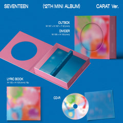 [PRE-ORDER] SEVENTEEN - 12th Mini Album - SPILL THE FEELS - Carat Version + WEVERSE BENEFITS