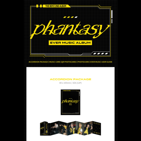 THE BOYZ - 2nd Album - Phantasy Part 2 - Sixth Sense - EVER MUSIC Version