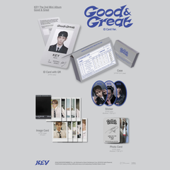 KEY (SHINee) - 2nd Mini Album - GOOD & GREAT - QR Code Version