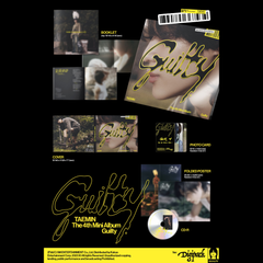 TAEMIN (SHINee) - 4th Mini Album - GUILTY - Digipack Version