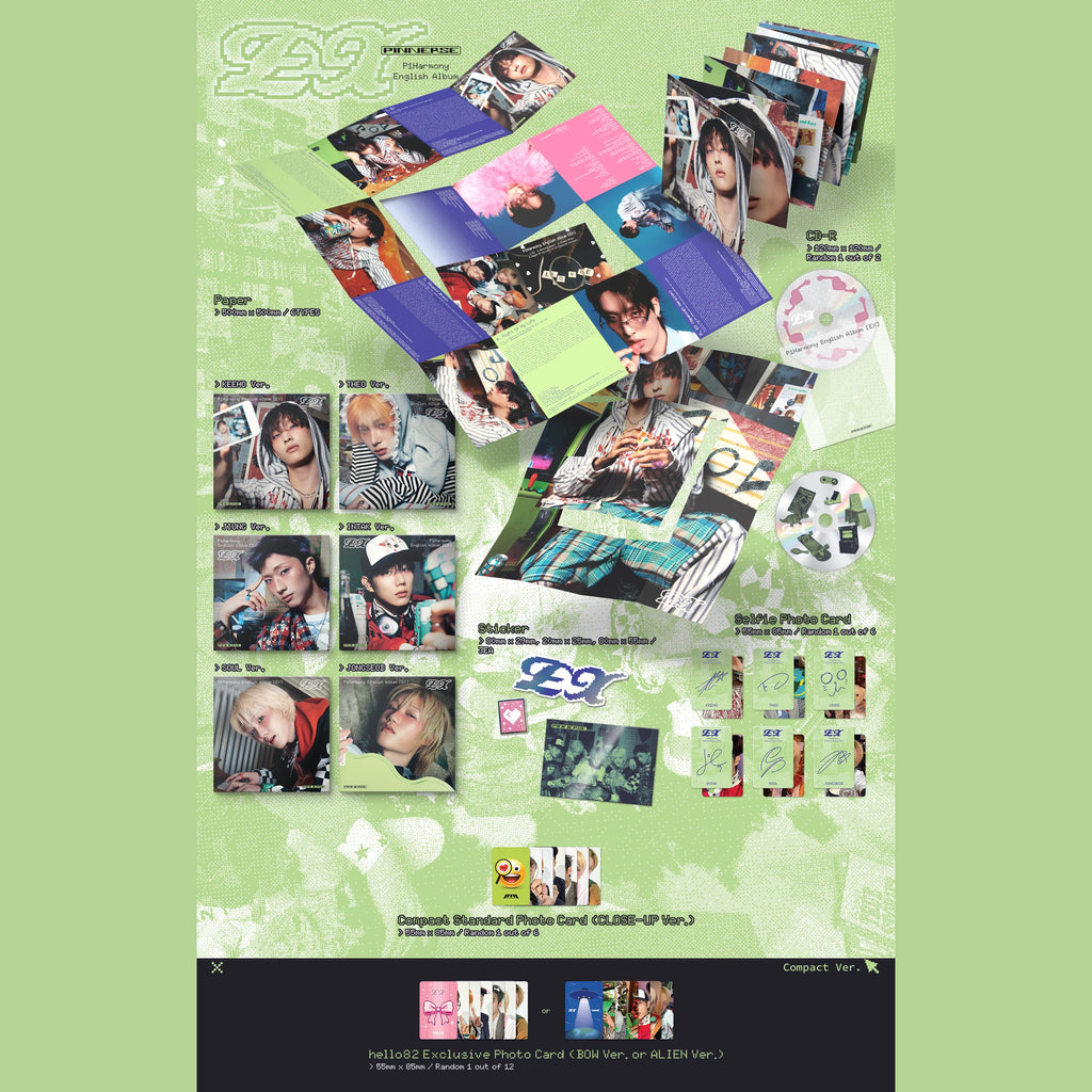 アメリカ盤 P1Harmony EX Compact ver ギホ セット アメリカ盤 P1Harmony EX Compact ver ギホ セット P1HARMONY EX US