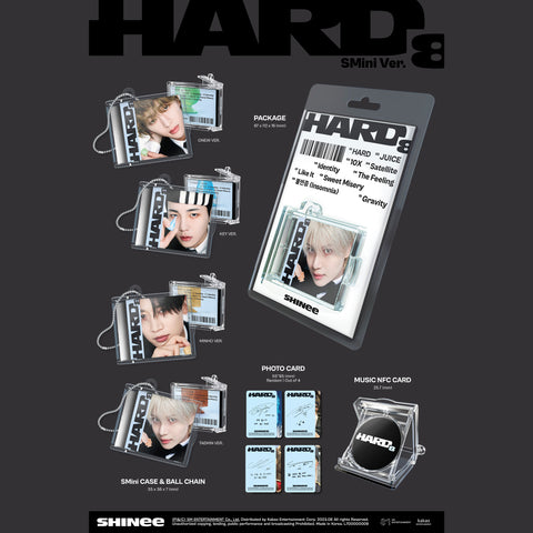 SHINEE - 8th Album - HARD - SMINI VERSION