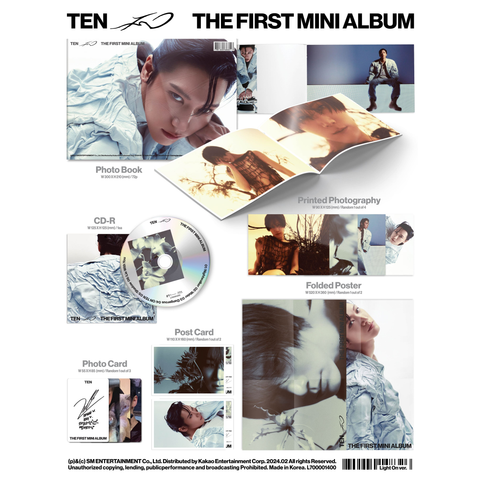 TEN (NCT) - 1st Mini Album - TEN