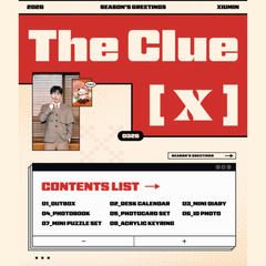 [PRE-ORDER] XIUMIN (EXO) - 2026 SEASON'S GREETINGS - THE CLUE [X]