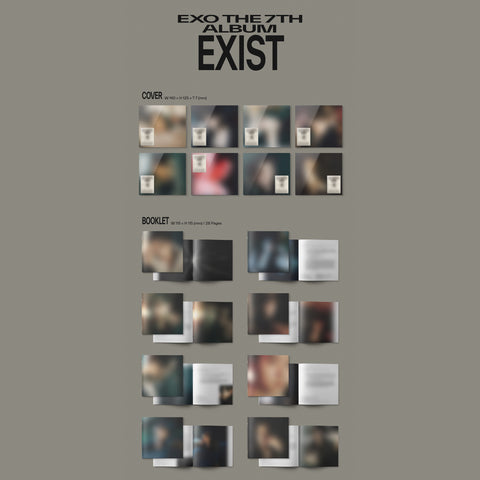 EXO - 7th Album - EXIST - Digipack Version