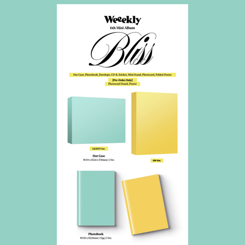 WEEEKLY - 6th Mini Album - BLISS