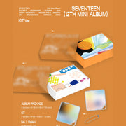 [PRE-ORDER] SEVENTEEN - 12th Mini Album - SPILL THE FEELS - Kit Version