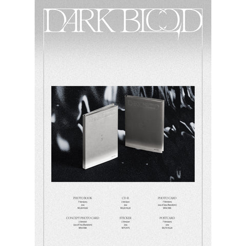 ENHYPEN - 4th Mini Album - DARK BLOOD - ENGENE VERSION + WEVERSE BENEFITS