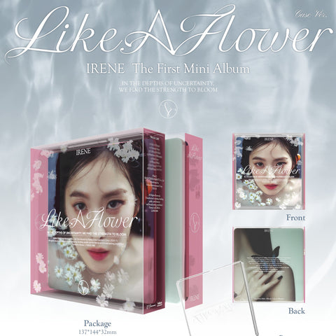 IRENE (RED VELVET) - 1st Mini Album - LIKE A FLOWER - Case Version