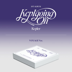 [PRE-ORDER] KEP1ER - 1st Full Album - KEP1GOING ON - Voyage Version