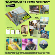 TAEYONG (NCT) - 2nd Mini Album - TAP - DIGIPACK VERSION